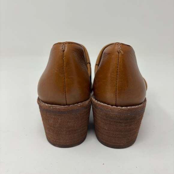 Madewell The Brady Low Cut Leather Booties English Saddle Size 6 - Picture 4 of 14